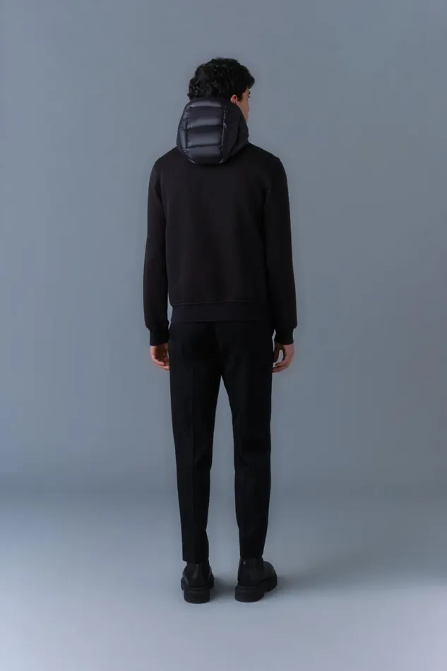 Hoodies and Tops Men Mackage FRANKR Hybrid Jacket With Hood Trench Hoodies and Tops Men Mackage FRANKR Hybrid Jacket With Hood Trench