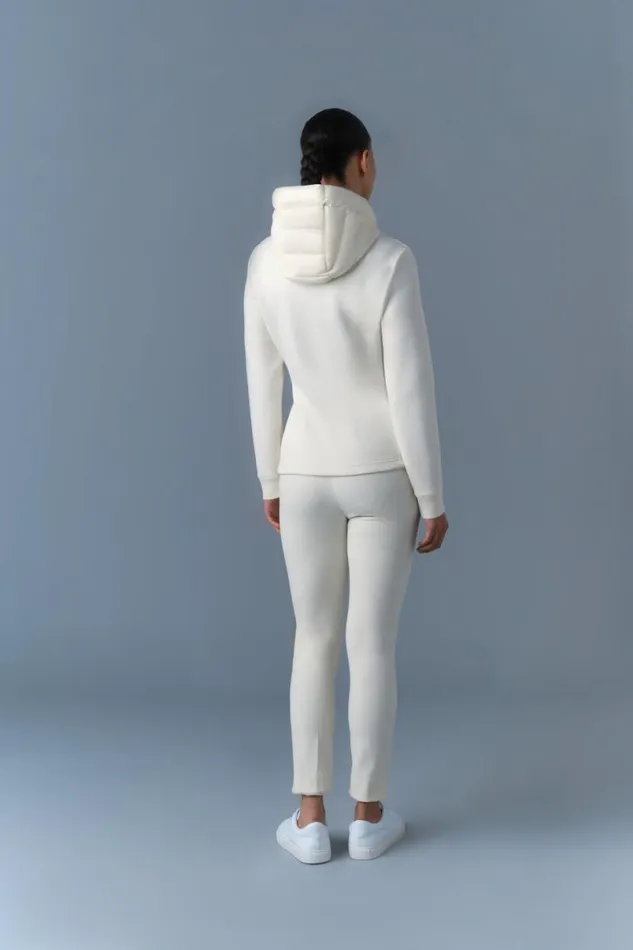 Hoodies and Tops Women Mackage DELLAR Hybrid Jacket With Hood Black Hoodies and Tops Women Mackage DELLAR Hybrid Jacket With Hood Black