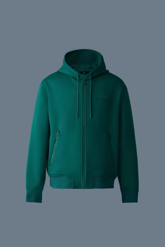Hoodies and Tops Women Mackage KRYSTOS Doubleface Jersey Zipup Hoodie Camel Hoodies and Tops Women Mackage KRYSTOS Doubleface Jersey Zipup Hoodie Camel