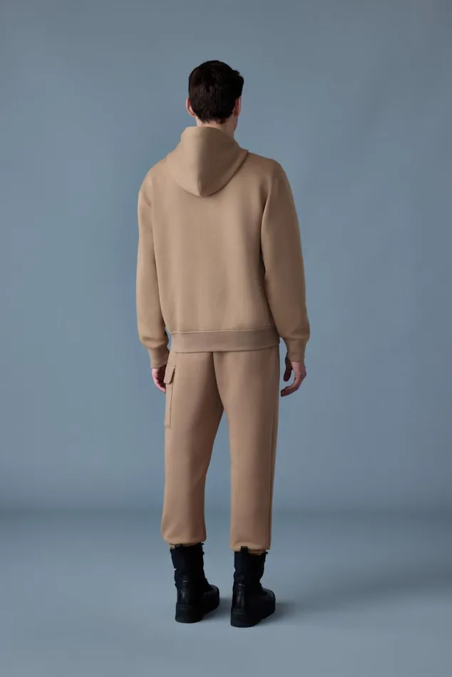 Hoodies and Tops Women Mackage KRYSTOS Doubleface Jersey Zipup Hoodie Camel Hoodies and Tops Women Mackage KRYSTOS Doubleface Jersey Zipup Hoodie Camel
