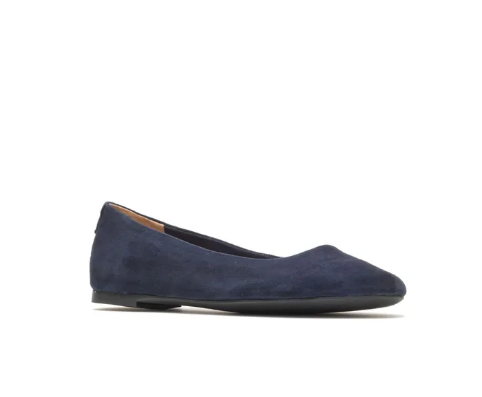 Hush Puppies Flats and SlipOns Women Kendal Ballet Perfect Fit Navy Suede Hush Puppies Flats and SlipOns Women Kendal Ballet Perfect Fit Navy Suede