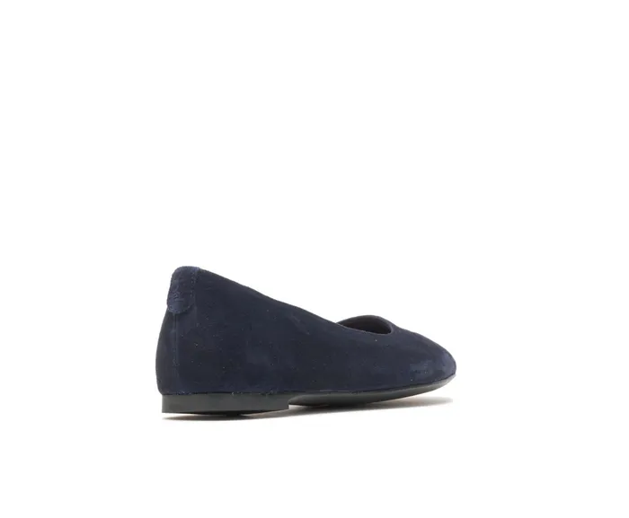 Hush Puppies Flats and SlipOns Women Kendal Ballet Perfect Fit Navy Suede Hush Puppies Flats and SlipOns Women Kendal Ballet Perfect Fit Navy Suede