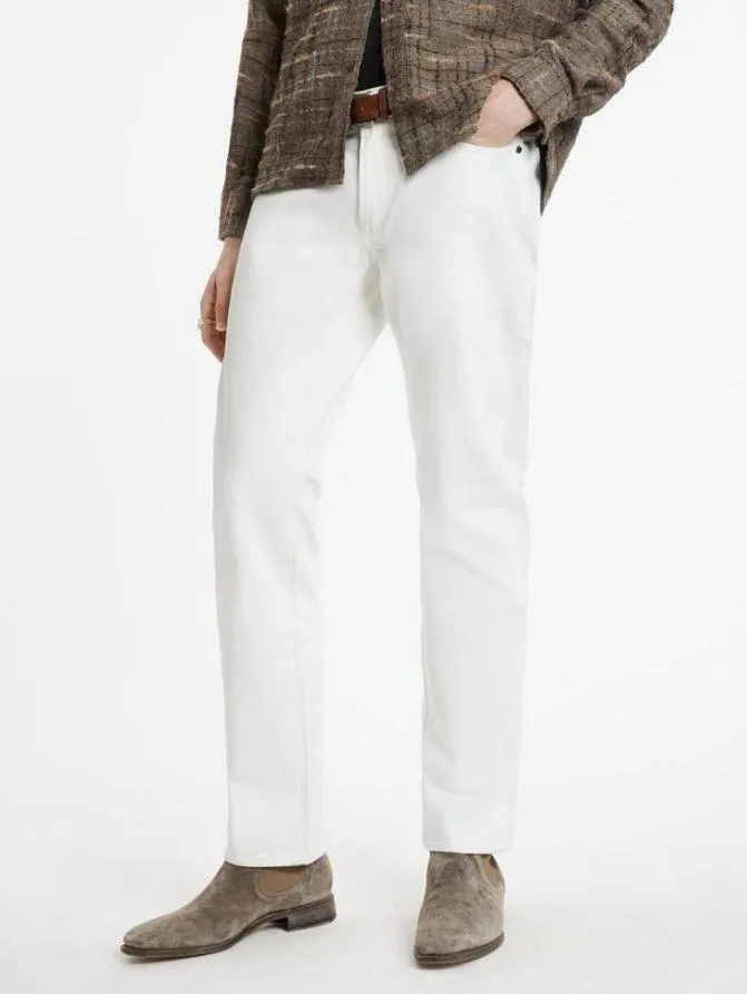 J701 8211 JAPANESE SELVEDGE White Clothing John Varvatos Jeans