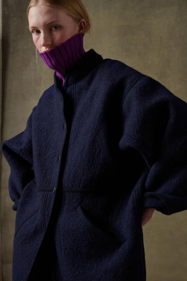 Jackets and Coats Women Soeur SLOVENIE COAT Navy