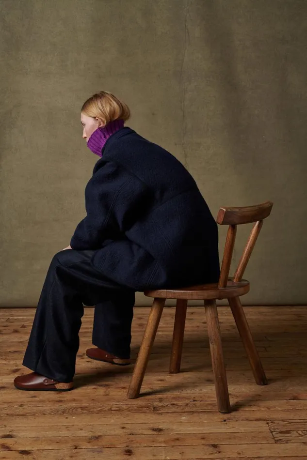 Jackets and Coats Women Soeur SLOVENIE COAT Navy