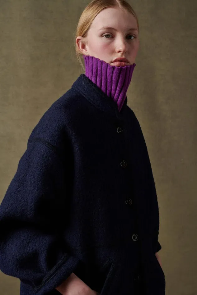 Jackets and Coats Women Soeur SLOVENIE COAT Navy