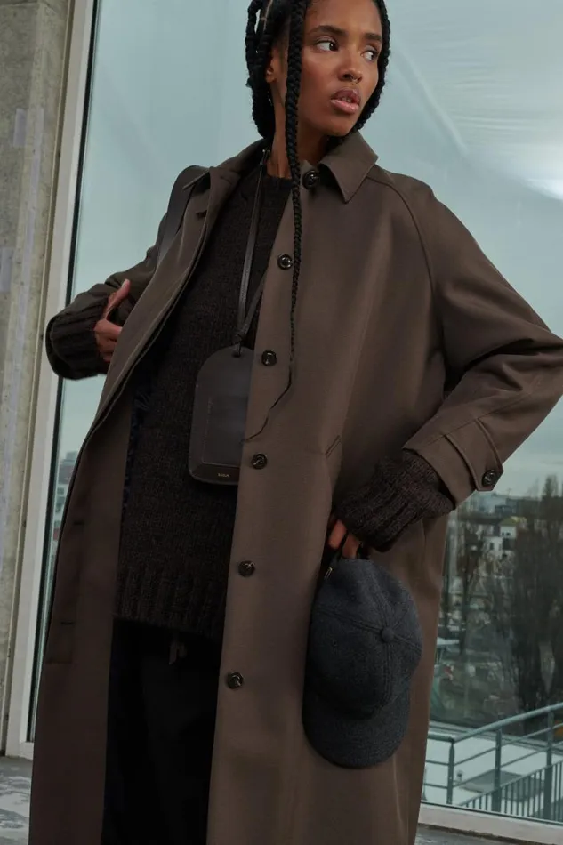 Jackets and Coats Women Soeur VERNAIS COAT Iced Brown