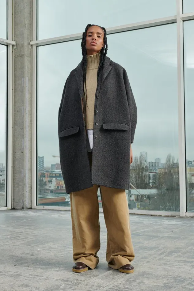 Jackets and Coats Women Soeur WARWICK COAT Blackgrey