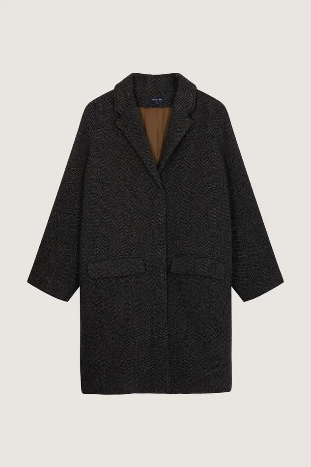 Jackets and Coats Women Soeur WARWICK COAT Blackgrey