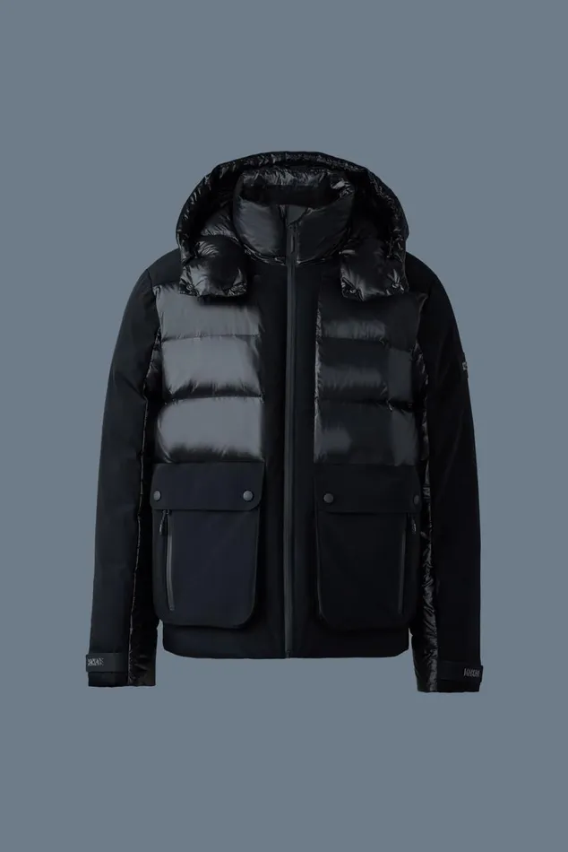 Jackets Men Mackage CODY Down Ski Jacket With Hood Blackwhite Jackets Men Mackage CODY Down Ski Jacket With Hood Blackwhite