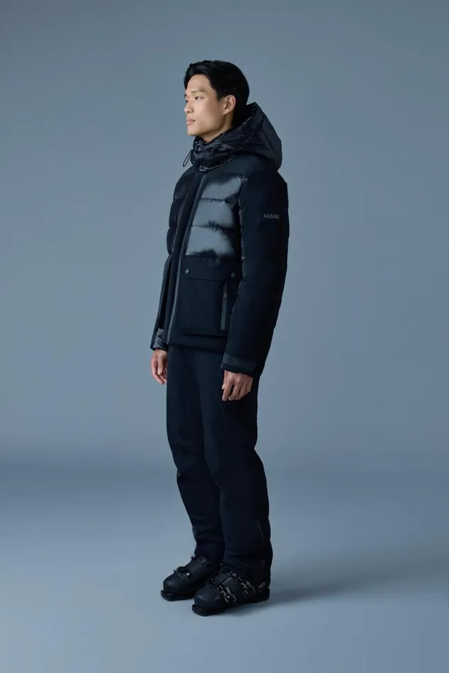 Jackets Men Mackage CODY Down Ski Jacket With Hood Blackwhite Jackets Men Mackage CODY Down Ski Jacket With Hood Blackwhite