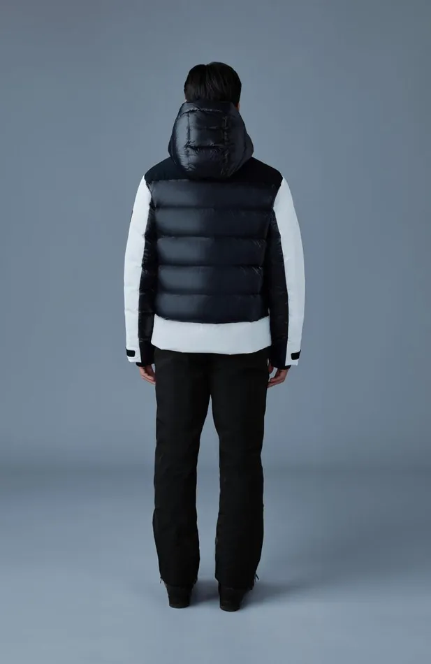 Jackets Men Mackage CODY Down Ski Jacket With Hood Blackwhite Jackets Men Mackage CODY Down Ski Jacket With Hood Blackwhite