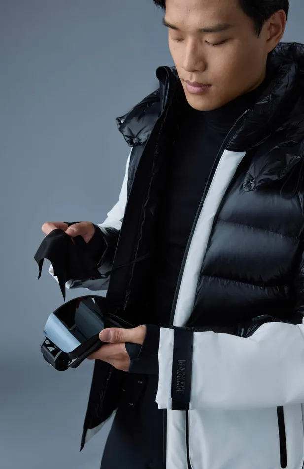 Jackets Men Mackage CODY Down Ski Jacket With Hood Blackwhite Jackets Men Mackage CODY Down Ski Jacket With Hood Blackwhite