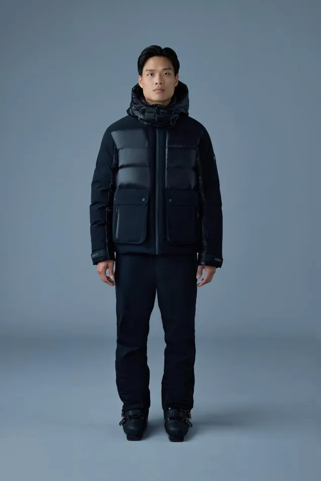 Jackets Men Mackage CODY Down Ski Jacket With Hood Blackwhite Jackets Men Mackage CODY Down Ski Jacket With Hood Blackwhite