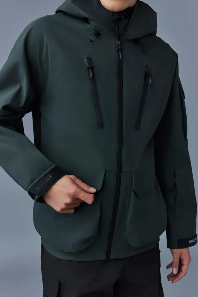 Jackets Men Mackage ROHAN Unlined Ski Jacket With Hood Black Jackets Men Mackage ROHAN Unlined Ski Jacket With Hood Black
