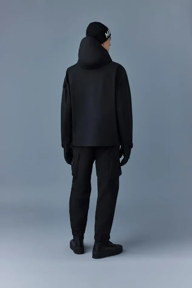 Jackets Men Mackage ROHAN Unlined Ski Jacket With Hood Black Jackets Men Mackage ROHAN Unlined Ski Jacket With Hood Black