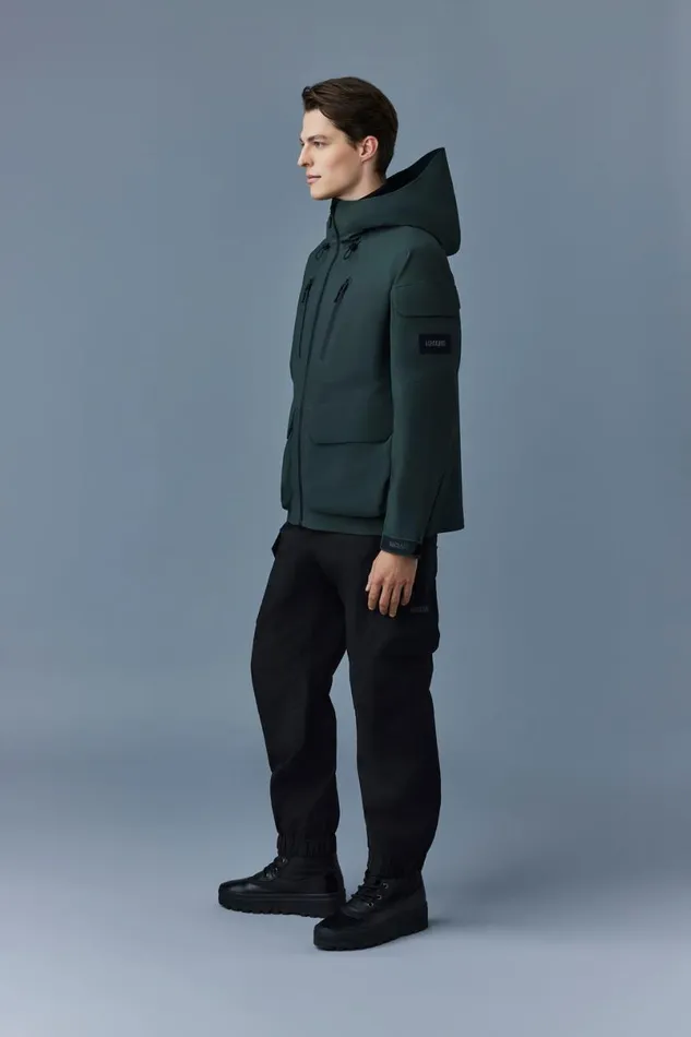 Jackets Men Mackage ROHAN Unlined Ski Jacket With Hood Black Jackets Men Mackage ROHAN Unlined Ski Jacket With Hood Black