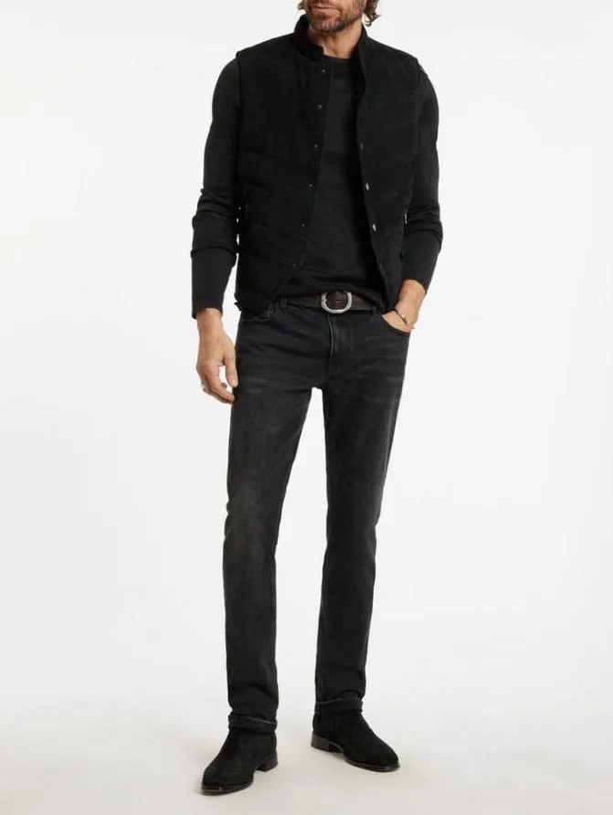 JACKSON VEST Black Clothing John Varvatos Leather Jackets