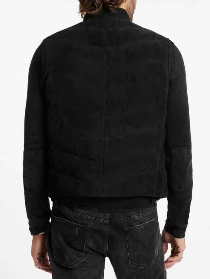 JACKSON VEST Black Clothing John Varvatos Leather Jackets