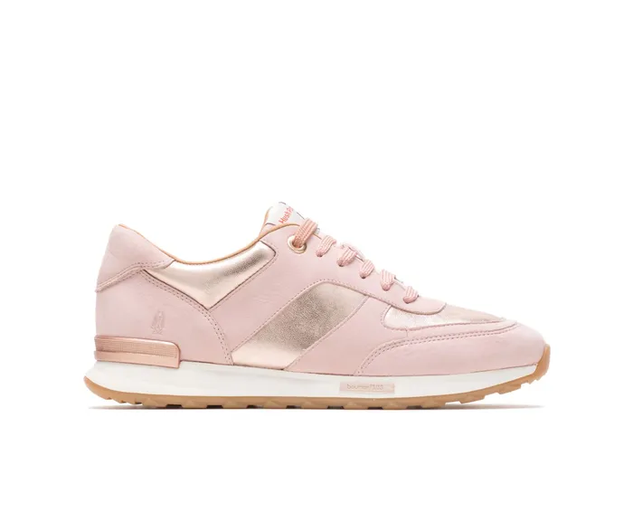 Jenna Jogger Pale Rose Leather Women Sneakers Hush Puppies