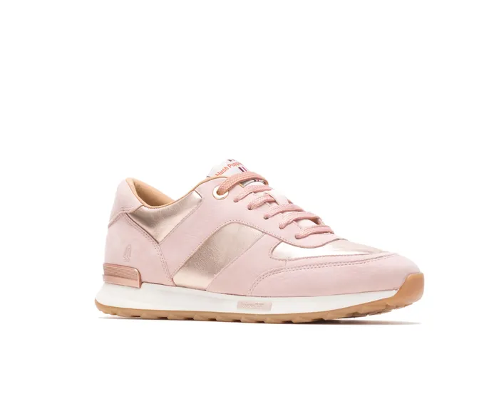 Jenna Jogger Pale Rose Leather Women Sneakers Hush Puppies