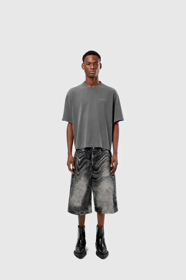 Jersey Men Camper TShirt Gray Cotton Tshirt Jersey Men Camper TShirt Gray Cotton Tshirt