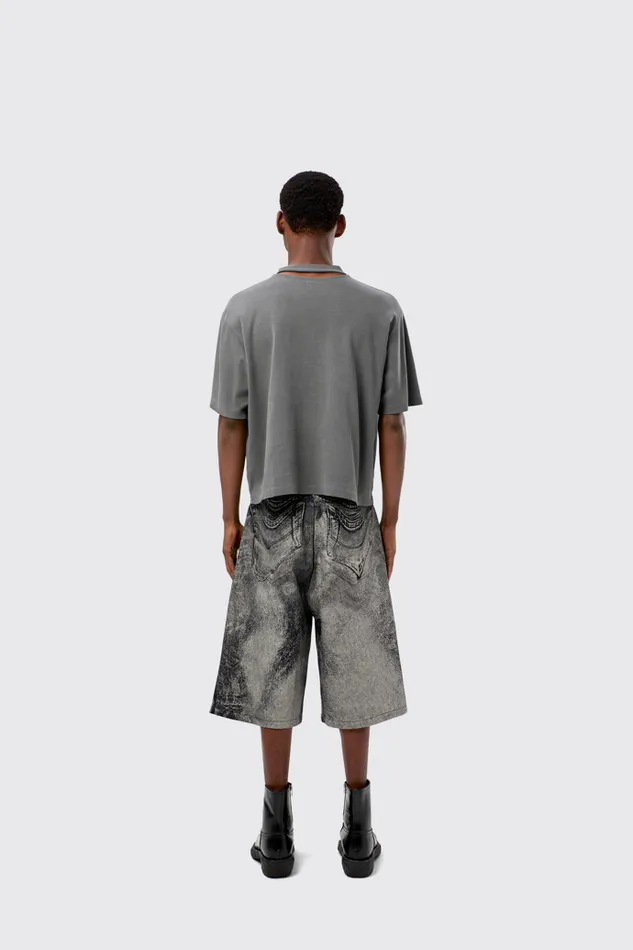 Jersey Men Camper TShirt Gray Cotton Tshirt Jersey Men Camper TShirt Gray Cotton Tshirt