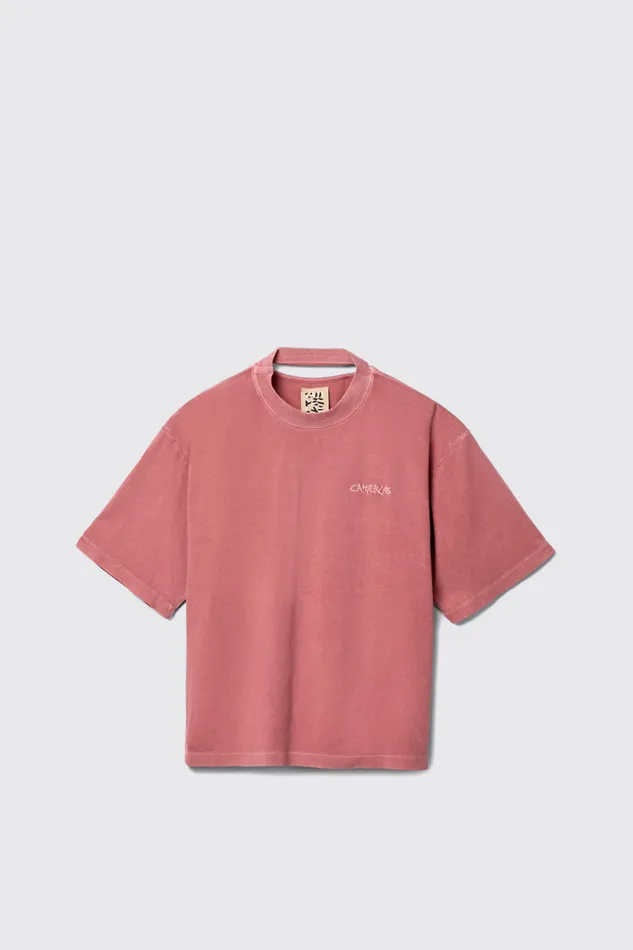 Jersey Men Camper TShirt Red Cotton Tshirt Jersey Men Camper TShirt Red Cotton Tshirt