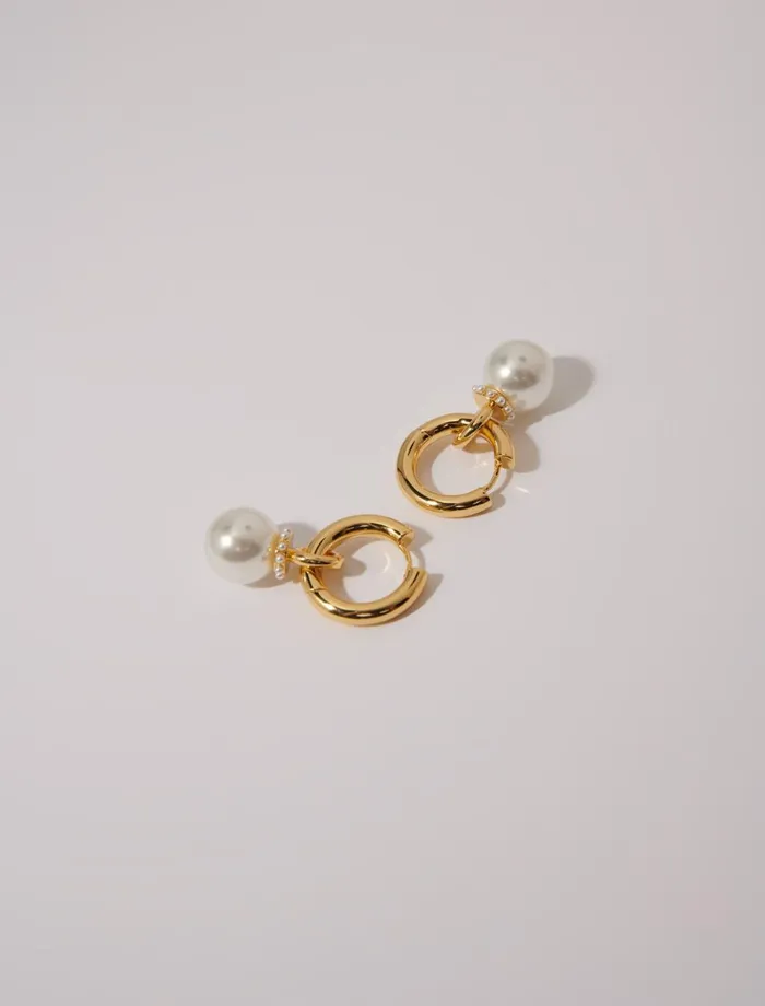 Jewelry Women Maje Bead Earrings Gold