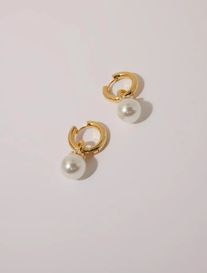 Jewelry Women Maje Bead Earrings Gold