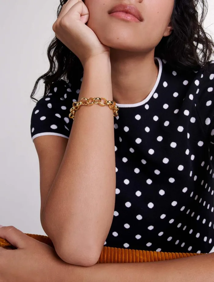 Jewelry Women Maje Jaseron Chain Bracelet Gold