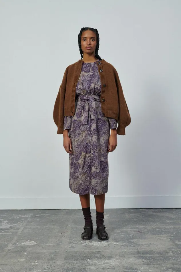 Jumpers and Cardigans Women Soeur LEONARD CARDIGAN Chestnut