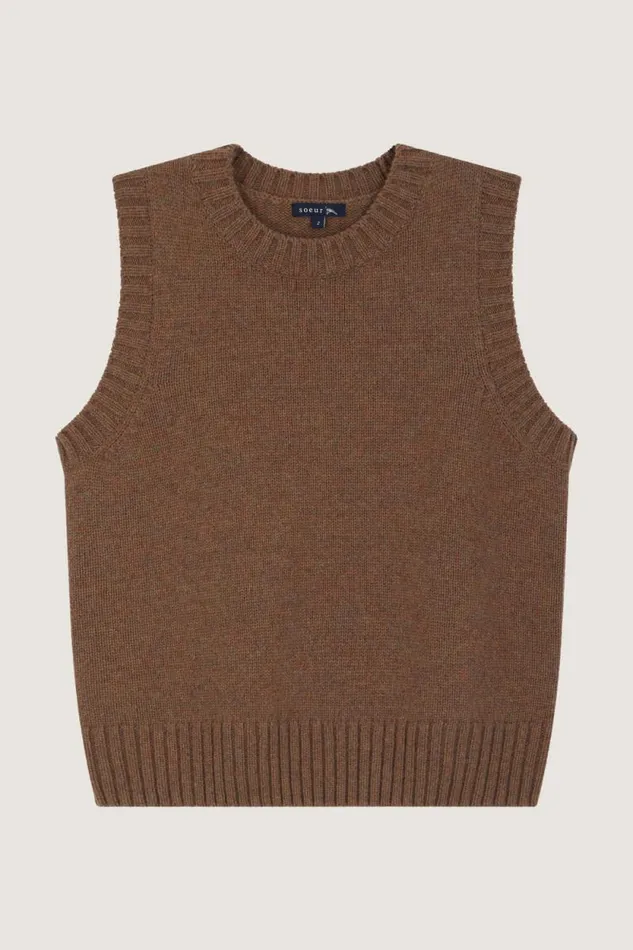 Jumpers and Cardigans Women Soeur NAMASTE JUMPER Beige
