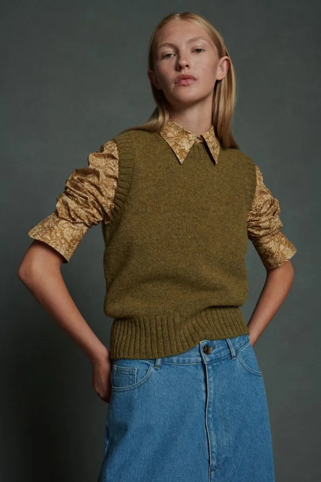 Jumpers and Cardigans Women Soeur NAMASTE JUMPER Khaki