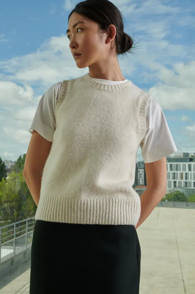 Jumpers and Cardigans Women Soeur NAMASTE SWEATER Ecru
