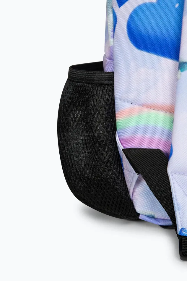 Just Hype Backpacks Hype Girls Holo Rainbow Dolphins Iconic Multicolour Backpack