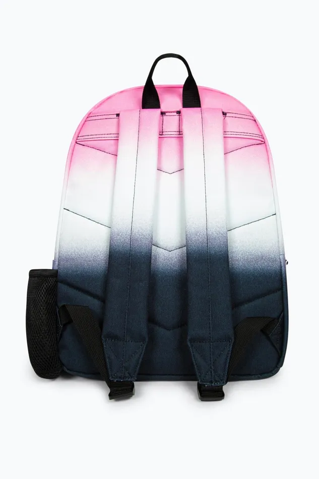 Just Hype Backpacks Hype Iconic PinkWhiteBlack Fade Girls Backpack