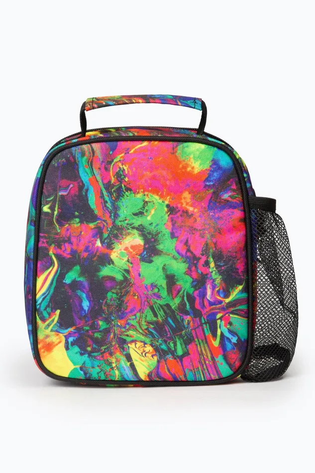 Just Hype Lunch Boxes Hype Kids Multi Abstract Paint Lunch Box