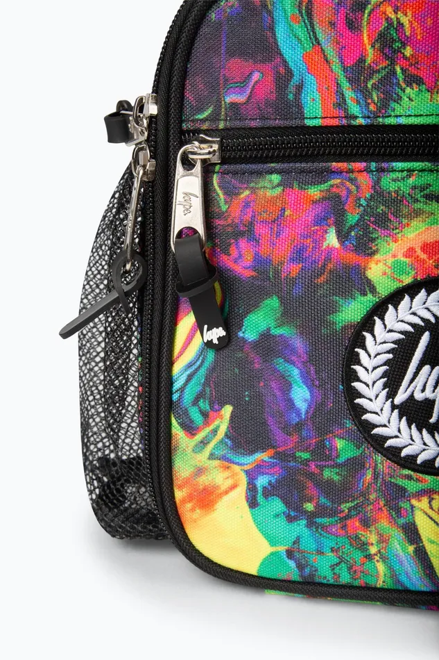 Just Hype Lunch Boxes Hype Kids Multi Abstract Paint Lunch Box