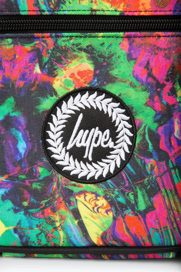 Just Hype Lunch Boxes Hype Kids Multi Abstract Paint Lunch Box