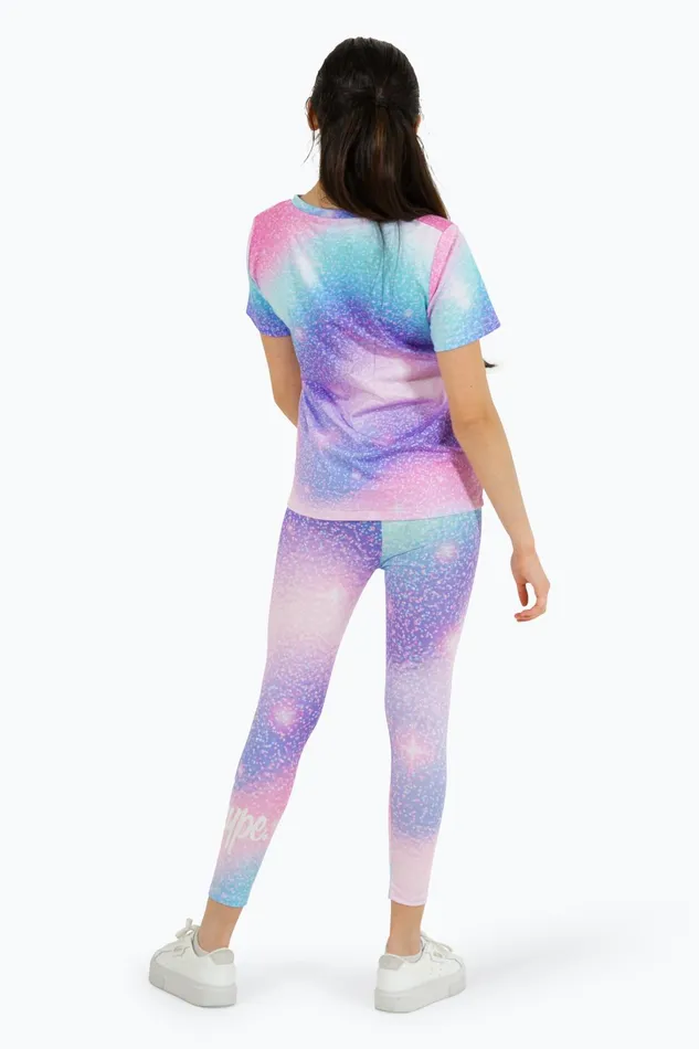 Just Hype TShirts Hype Girls Multi Star Dust TShirt
