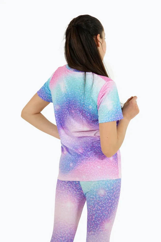 Just Hype TShirts Hype Girls Multi Star Dust TShirt