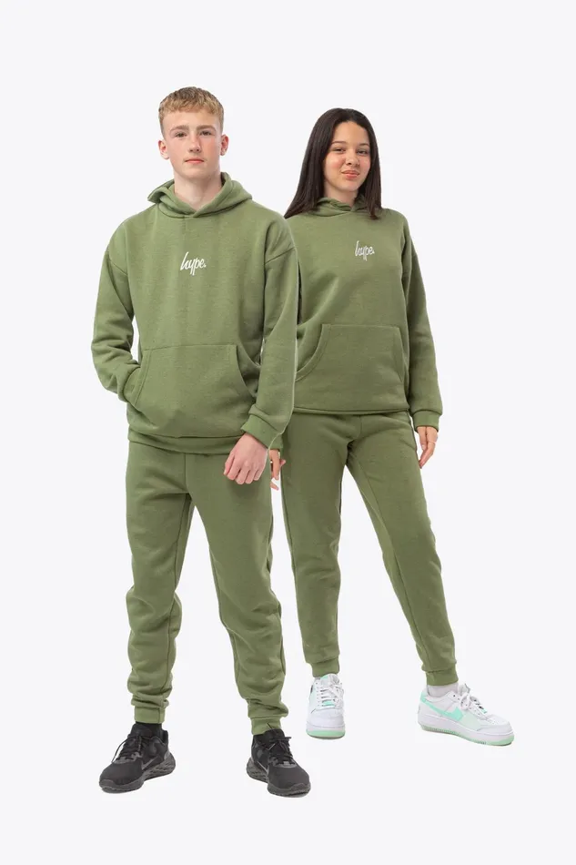 Just Hype Tracksuit Hype Kids Khaki Tracksuit