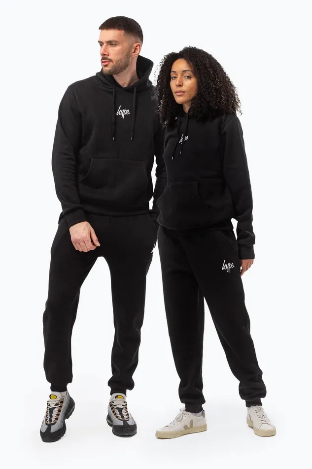 Just Hype Tracksuits Hype Adults Black Tracksuit