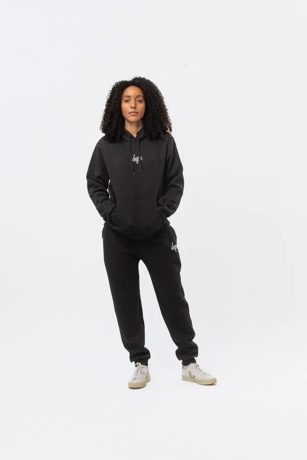 Just Hype Tracksuits Hype Adults Black Tracksuit