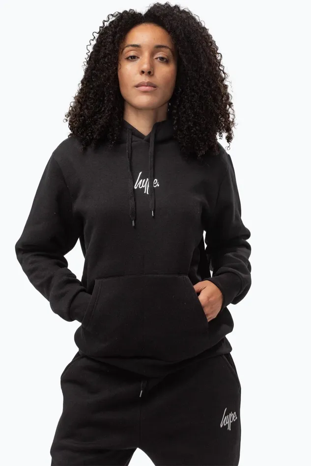Just Hype Tracksuits Hype Adults Black Tracksuit