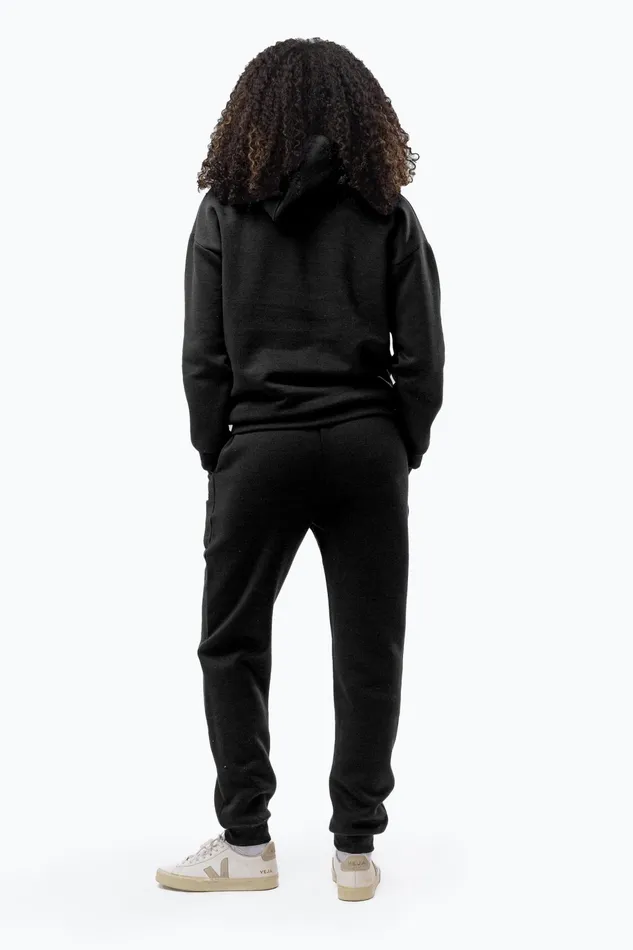 Just Hype Tracksuits Hype Adults Black Tracksuit