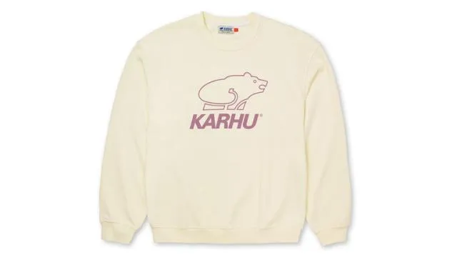 Karhu Basic Logo Sweatshirt Marshmallow Lilas Men Sweatshirts
