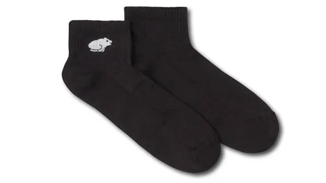 Karhu Classic Logo Half Sock Jet BlackBright White Men Socks