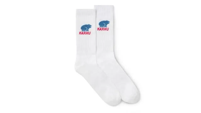 Karhu Classic Logo Sock Bright White High Tide Men Socks